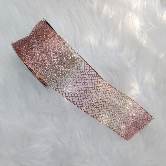 10 yards of glittered ribbon - Picture 5 of 6